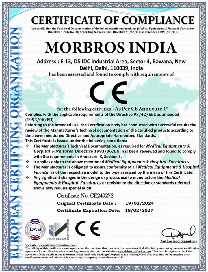 Morbros India ce document